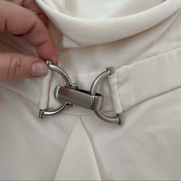 100% Silk Crepe Designer Mini Cocktail Dress - Picture 12 of 12